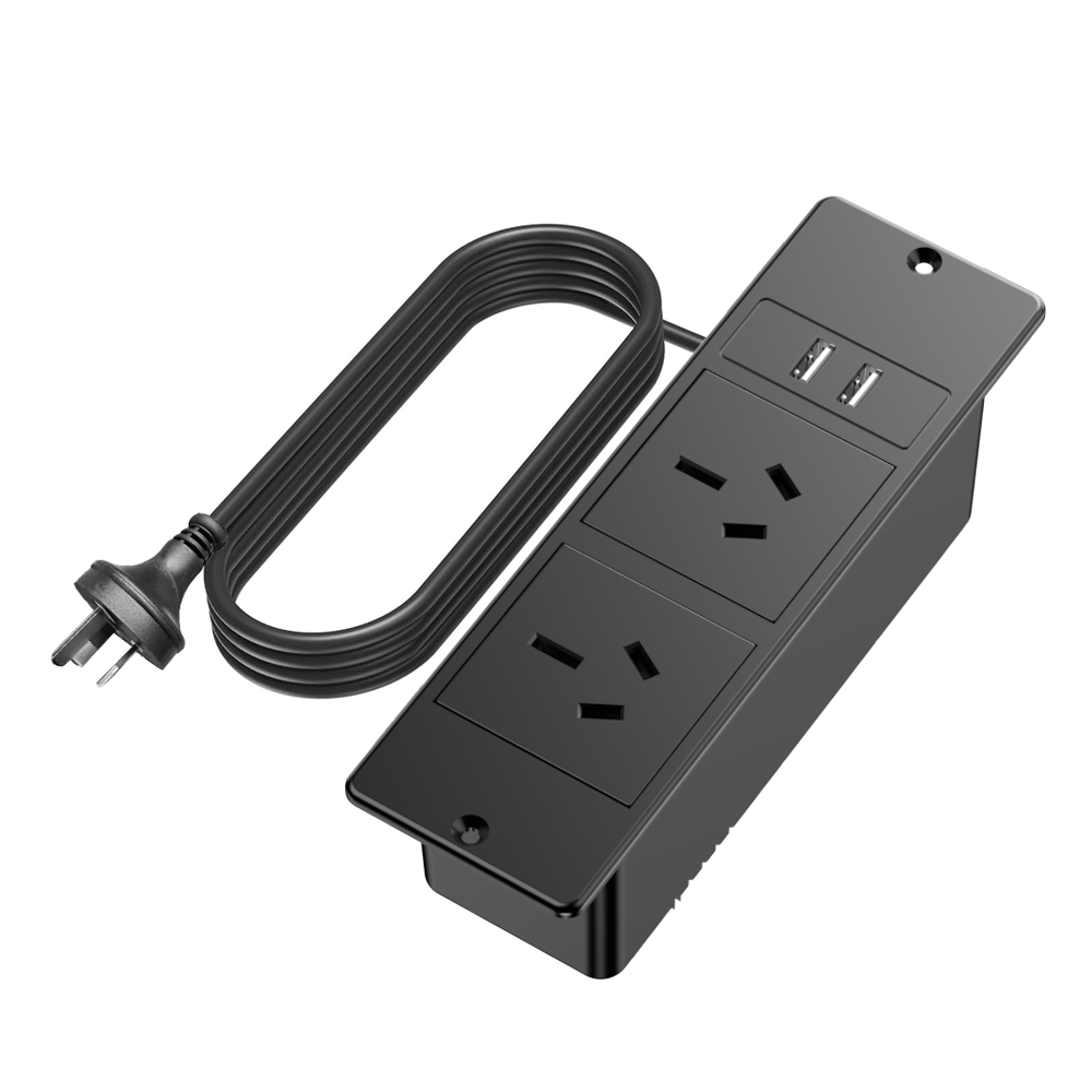 Office Furniture Manufacturers - Listwa zasilająca wpuszczana 1500W z USB