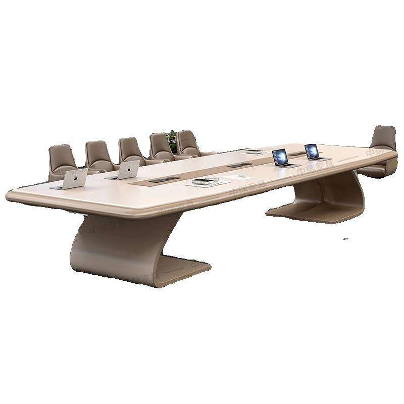 Office Furniture Manufacturers - Nowoczesny, duży, owalny stół konferencyjny, malowane