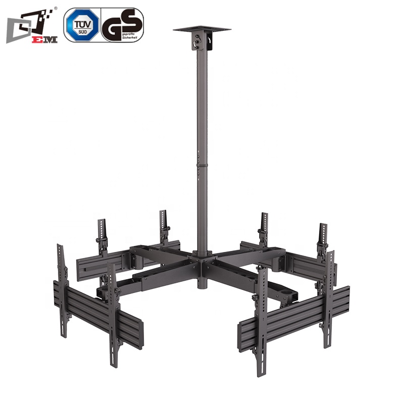 Adjustable Monitor Mount - Rozkładany, wiszący uchwyt sufitowy do telewizora