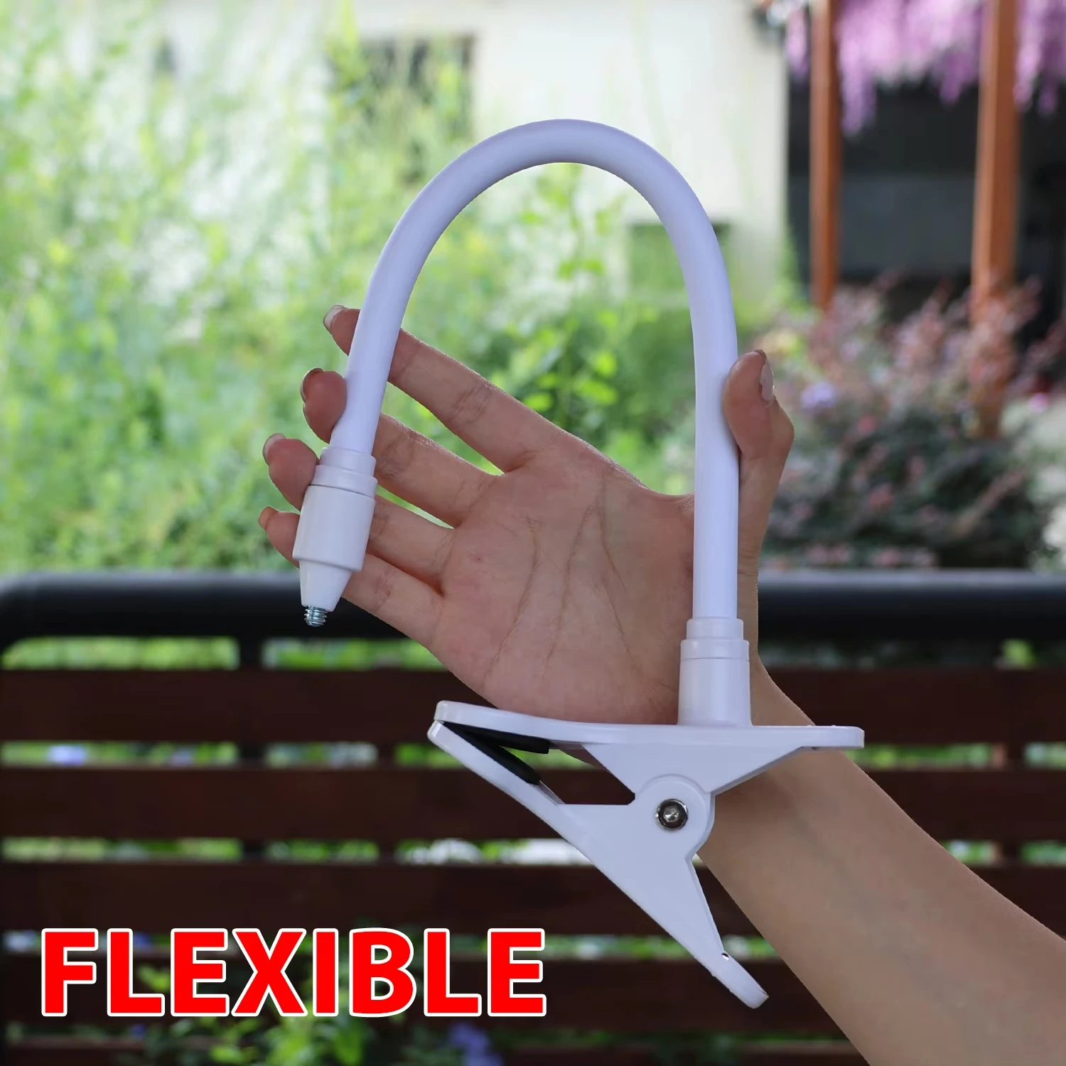 Przenośny, elastyczny uchwyt z – Adjustable Monitor Mount recenzja i cena