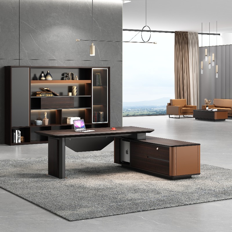 Biurko prezesa w kształcie lit – Office Furniture Manufacturers recenzja i cena