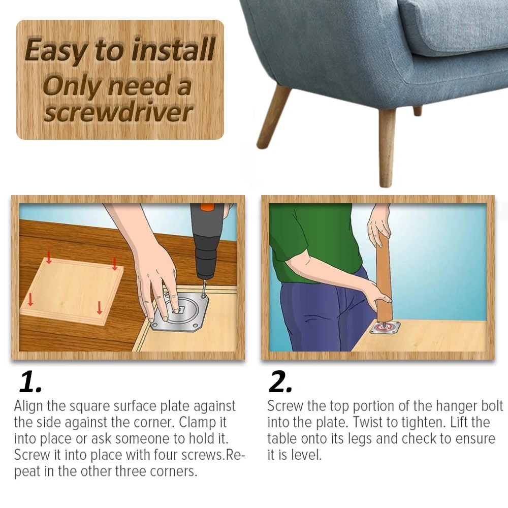 4 zestawy wysokości drewniane  – Office Furniture Solutions recenzja i cena
