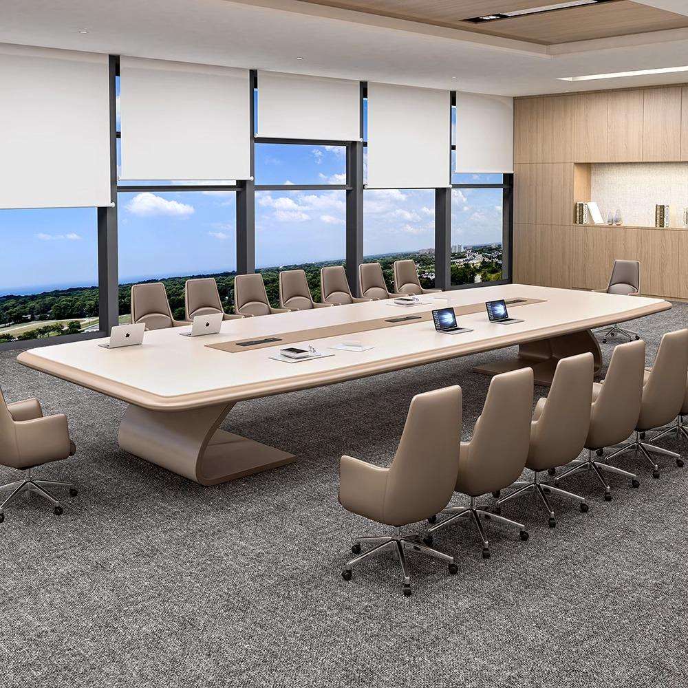 Nowoczesny, duży, owalny stół  – Office Furniture Manufacturers recenzja i cena