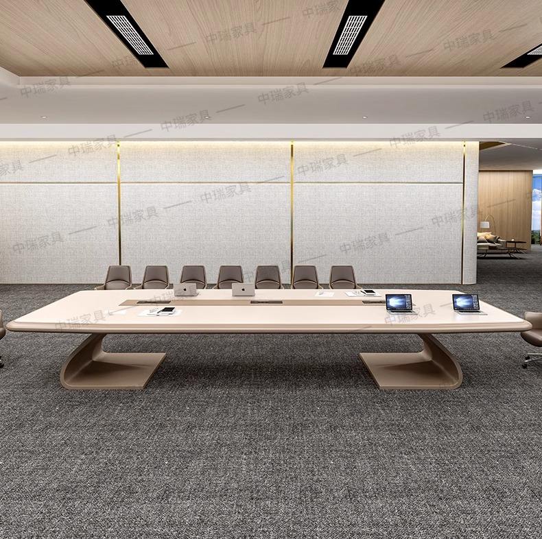 Nowoczesny, duży, owalny stół  – Office Furniture Manufacturers recenzja i cena