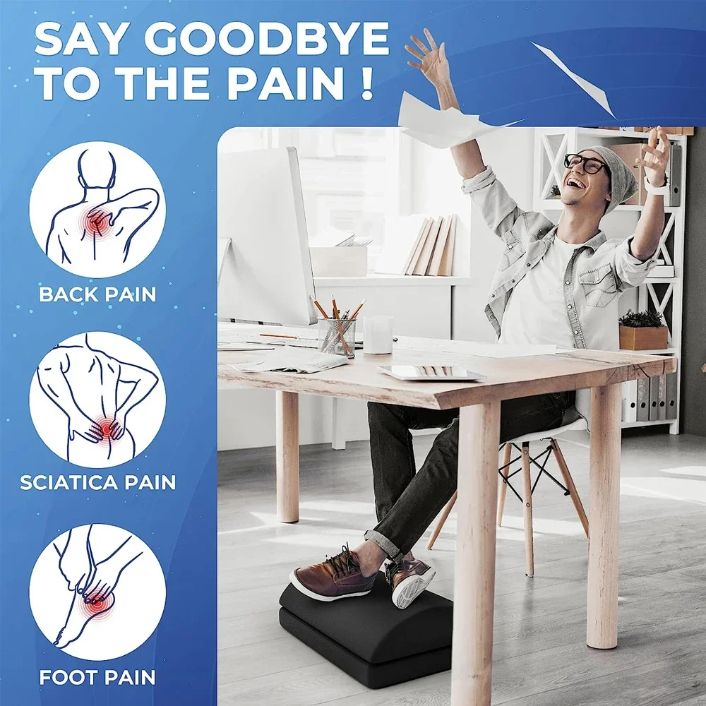Podnóżek pod biurko z regulowa – Office Furniture Heaven recenzja i cena