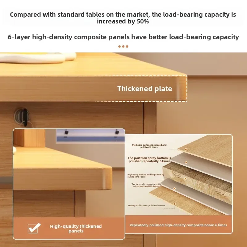 Nowoczesny stół komputerowy z  – Office Furniture Reborn recenzja i cena